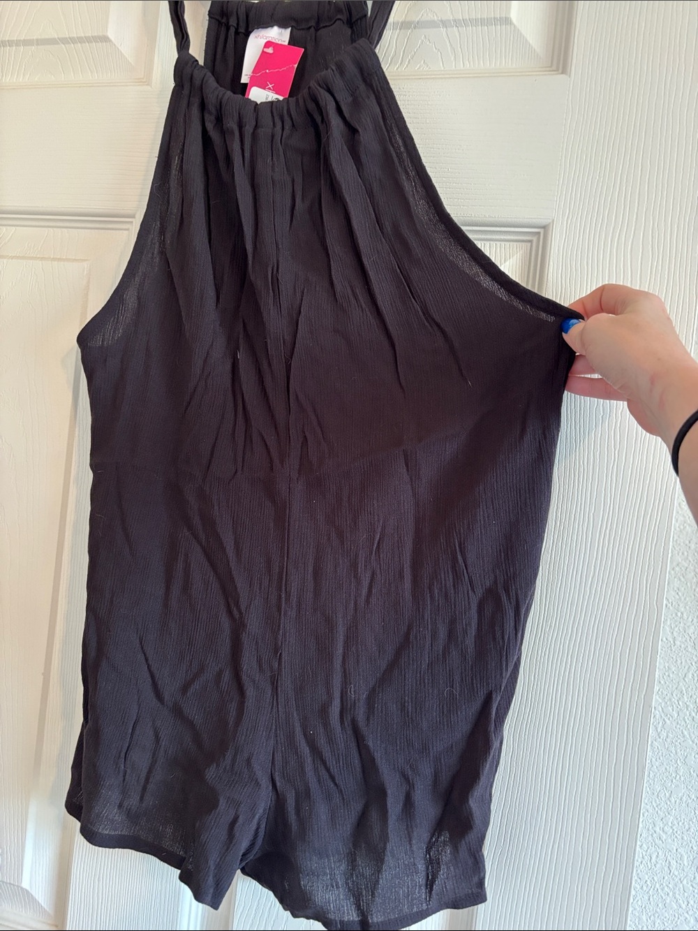 Xhilaration Black Romper